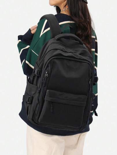 适合学校女孩男孩的背包美观轻便旅行背包简约可爱背包女士男士防水大学高中书包女士背包尼龙防水适合大学旅行露营适合学生送给女孩女士的礼物学校背包，书包，大背包，背包学校，返校包，返校背包，大容量，轻便，便携，适合青少年女孩女大学生，非常适合返校，开学第一天，大学，初中，高中