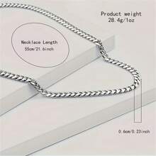 REEBONZ 给我的男人当你戴上这条承诺项链给你的男朋友或丈夫链式项链情人节礼物生日礼物周年纪念礼物带卡片礼盒礼物