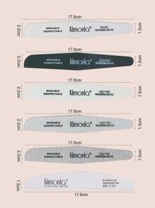 klimonla 12pcs Professional Manicure Polishing Tool Set, Sanding Files, Sanding Sticks, Buffing Buffers And Nail Files For Nail Care,Nail Supplies,Nail Tools,Nail Art Tools,Back To School,Nails,Nail Tools For Press On Nails - Multicolor - View 3