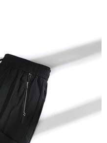 Women's Summer Running/Fitness Exercise Quick-Drying Cool Ice Silk Sweat-Wicking Breathable Four-Way Stretch High-Elasticity Tight Sports Pants With Leg Cuffs