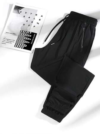 女士夏季跑步/健身快干涼感冰絲排汗透氣四向彈力高彈力緊身運動褲，帶腳口緊束設計