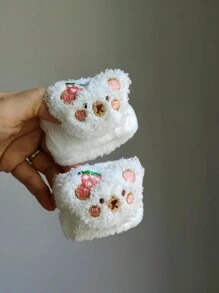 2/4条装多功能腕带毛巾，可用于洗脸、防汗、吸湿，可重复使用，适合家居浴室装饰、秋季装饰、返校季和头发护理。