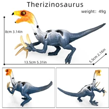15 piezas Opciones de modelos de dinosaurios realistas, de 5 a 9 pulgadas de longitud, material sólido de PVC, decoración artesanal y juguetes educativos para niños, que incluyen Tyrannosaurus Rex, Carnotaurus, Spinosaurus, Brachiosaurus, Stegosaurus, Ankylosaurus, Triceratops, Velociraptor, Allosaurus, Diplodocus, Giganotosaurus, Suchomimus, Pteranodon, Modelos de dinosaurios, un gran regalo para la decoración de la habitación en festividades