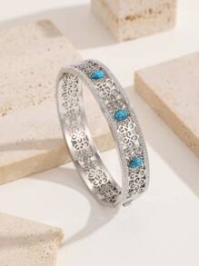 Women's Spring Fashionable Boho Bangles, Casual Versatile Party Holiday Accessories, Cuff Jewelry For Women For Gift