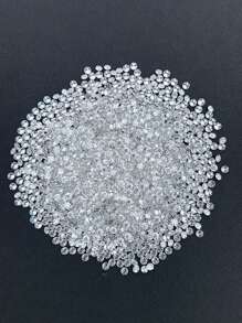 1pc Small Size 0.8-2.9mm Round VVS Moissanite D Color Loose Diamond For Side Stone Setting - Super White D Color - View 4