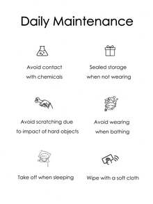 1枚925纯银可调节粉色方形戒指，优雅珠宝，女士日常佩戴礼物 - 銀色 - 查看 6