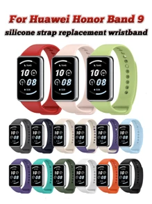 1pc Compatible With Huawei Honor Band 9 Silicone Strap Replacement Wristband For Men And Women As A Gift For Students Returning To School - For Honor Band9 - View 7
