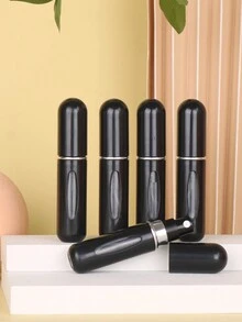 5/10/20/50pcs 5ml Plastic Bottom Refillable Perfume Bottle - Portable Spray Bottle For Refilling - Great Gift For Friends & Family - Ideal For Home, Bathroom Decoration & On-The-Go Travel