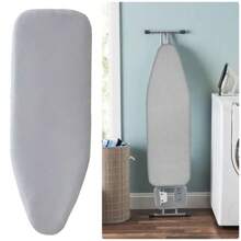 1pc Universal Ironing Board Cover With Elastic Edge Stain Resistant Scorching Iron Thick Padding Iron Heat Shield Ironing Cover For Ironing Table For School,Office,Household,Travel,Bag,Organizer,Storage