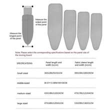 1pc Universal Ironing Board Cover With Elastic Edge Stain Resistant Scorching Iron Thick Padding Iron Heat Shield Ironing Cover For Ironing Table For School,Office,Household,Travel,Bag,Organizer,Storage