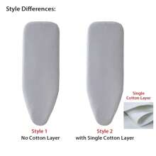 1pc Universal Ironing Board Cover With Elastic Edge Stain Resistant Scorching Iron Thick Padding Iron Heat Shield Ironing Cover For Ironing Table For School,Office,Household,Travel,Bag,Organizer,Storage
