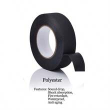 20M/Cuộn Băng Polyester Ô Tô, Băng Dính Dây Chịu Nhiệt, Băng Nâng Cấp Giảm Tiếng Ồn Cho Ô Tô - Polyester - Xem 4