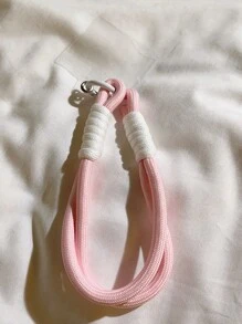 1pc Solid Color Short Hand Strap Handbag Chain Keychain Pendant, Universal For Phone Case, Camera, And Phone Strap Gifts For Mother, Family, Friends, Birthday, Holiday Phone Charm, Phone Chain - Multicolor - View 15