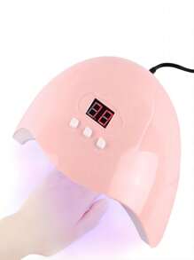 8-In-1 Nail Art Tool Set, UV Lamp For Nail Art, Gel Nail Polish Dryer, Nail Polish Machine, Cuticle Fork, Cuticle Pusher, Nail File, Nail Splitter, Nail Repair Set