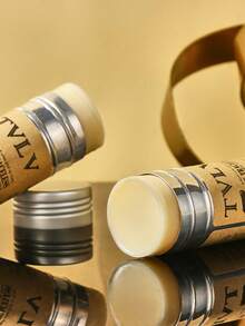 1支65g隱形髮蠟條，控制毛躁，增加頭髮豐盈感，持久的造型工具，強力的固定力量，不油膩，易攜帶和使用，適合男女使用，氣味宜人的髮型塑造黏土 - 米色 - 查看 3