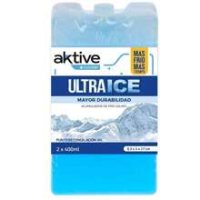 Accumulateur de froid physiologique 400 ml Aktive Cooler 9,5 x 17 cm en pack de 2 (Color Baby 52845) - Multicolore - Voir 1