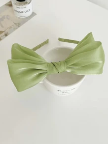 1pc Kids' Multicolor Mesh Bow Hairband, Fashionable And Sweet Daily Accessory