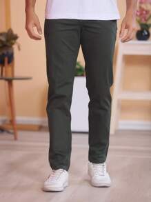 Men Jeans - Green - View 3