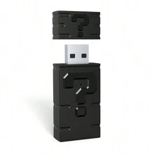 Adaptador de control inalámbrico HONSON compatible con controlador Xbox (ONE/Series X/S)/Switch/PS5 para PC/Switch - Negro - Ver 13