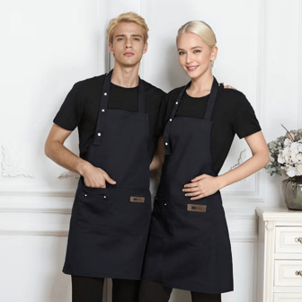 1pc ,2pcs,3pcs, 5pcs, Apron, Household Waterproof And Oil-Proof Apron, Adjustable Bib Apron, Kitchen Cooking Aprons