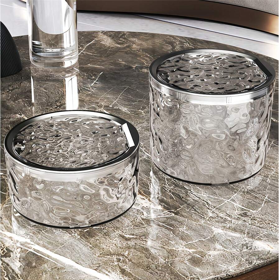 Multipurpose Storage Containers, Bathroom Storage Box With Lid, Laundry