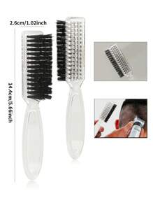 1 件装理发刀片断发清洁刷理发器刷指甲刷工具用于清洁理发器
