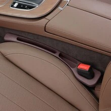 LCARS Car Seat Gap Leak Proof Strip, Crevice Storage Box, Universal Fit For All Cars - Black - View 2