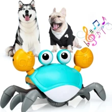 螃蟹逃逸螃蟹玩具，帶有避障感應器，舞動的音樂和燈光，聖誕節和感恩節禮物 - 薄荷綠 - 查看 2