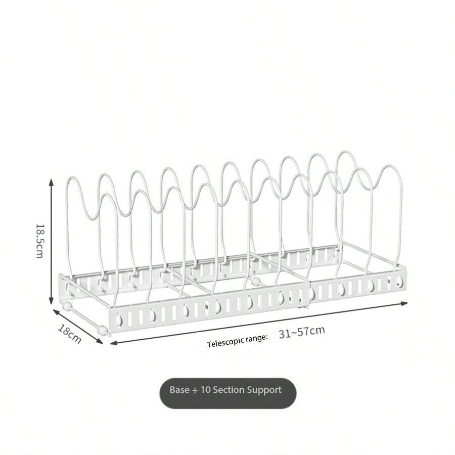 Adjustable Kitchen Organizer Rack For Pan & Kitchenware