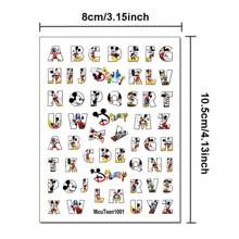 Disney 1 pezzo Dumbo cartone animato Character Nail Art Sticker, Blue Elephant Alphabet Water Transfer Nail Decal, Nail Art Transfer Stickeradesivi unghie
stickers unghie
adesiv nail art adesivi unghie
stickers unghie
adesiv nail art