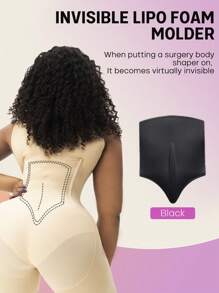 larrycard 1pc Women Back Support Lipo Foam Post Operative Liposuction Bbl Flattening Belly Ab Board