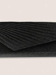 轻巧，商务休闲水钻装饰水桶包迷你抽绳设计，透明包时尚仿珍珠包晚宴包，晚餐包迷人，优雅，精致，安静的奢华水钻适合派对女孩，女人，新娘非常适合派对，晚宴/宴会圣诞派对礼服，与新年服装完美搭配，派对包，非常适合派对，婚礼，舞会，晚宴/宴会 - 黑色 - 查看 8