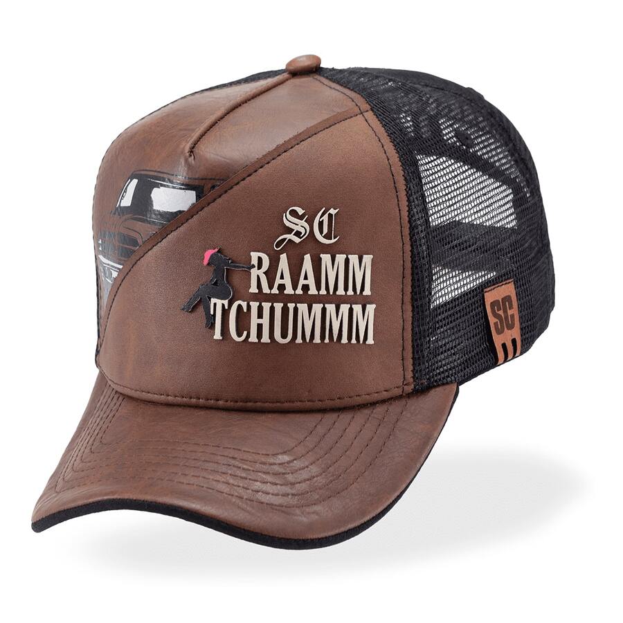 Men Baseball Cap - 鏽棕色 - 查看 1