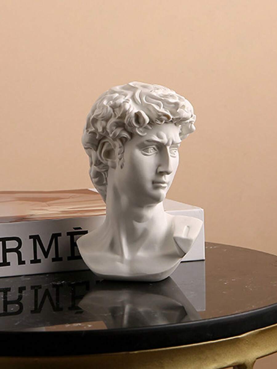 1pc Nordic Greek Figure Statue Resin Ornaments David Art Studio Sketch