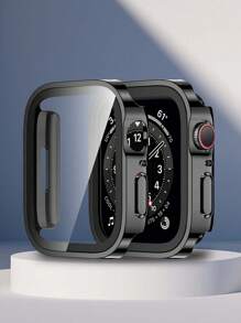 1 pièce Étui de protection pour montre, fabriqué en matériau PC rigide avec des bords 3D, livré avec un protecteur d'écran, convient pour Ultra 2 1 SE S9/8/7/6/5/4/3/2/1 Series, cadeau unisexe pour les amis, accessoires de montre intelligente 38mm 40mm 41mm 42mm 44mm 45mm 49mm
