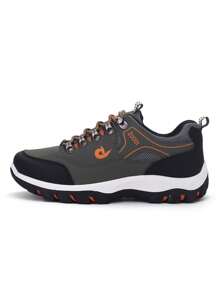 1 Pair Men's Sports Shoes Leather Breathable Casual Shoes Anti-Skid Hiking Shoes For Women Running Outdoor Brand Shoes