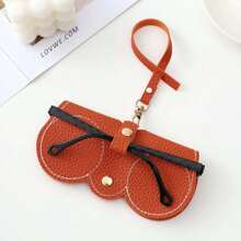 1 pieza Estuche portátil para gafas de sol, bolsa para gafas de verano con cordón - Multicolor - Ver 15