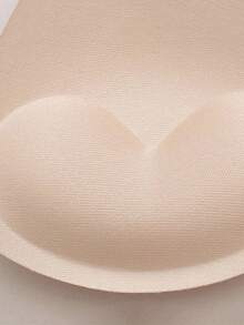 2pcs Thick Sponge Sports Bra Pad, Push-Up Breast Enhancer Inserts, Removable Bra Pads - Brown - View 6