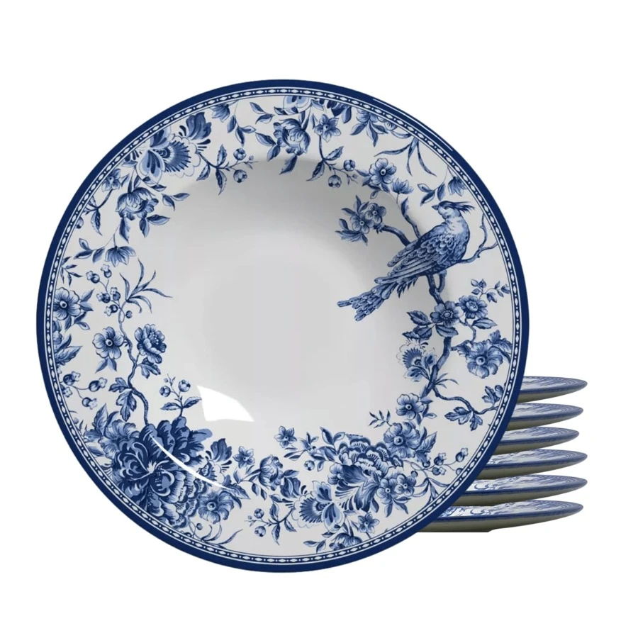 Plates - Xanh và trắng - Xem 1