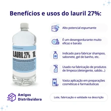 Lauril 27% 1 Litro - Transparente - Visão 2