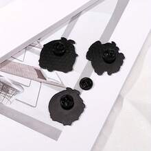 時尚優雅的高級感滴油電鍍合金胸針，適合日常佩戴的完美禮物 - brooch - 查看 10