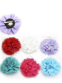 12 Pack De De Broches De Cabello Con Forma De Flor Para Niña - Multicolor - Ver 2