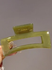 3 件/1 件果冻色 11 厘米/4.33 英寸大号轻质塑料发夹，时尚百搭高端简约优雅纯色发饰，适合日常外出、休闲、派对、通勤、度假、洗脸、沐浴、化妆、搭配衣服发爪爪夹发夹发夹发夹接发夹，学校用品，大学秋冬 - 彩色 - 查看 6