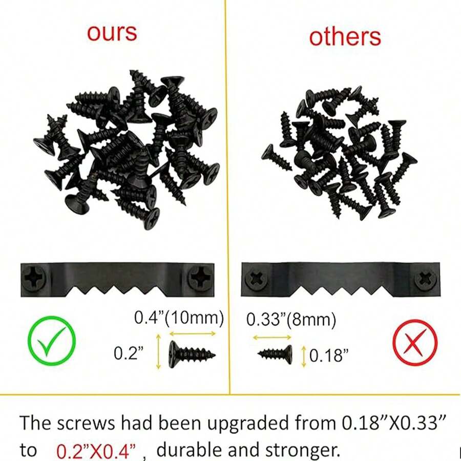 20 Small Zigzag Frame Steel Picture Hanger With Screw Picture Hanging