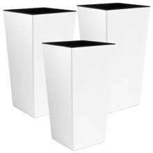 Well Home Flower Pots & Planters - White - View 1