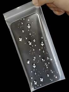 50/100 Chiếc Túi Điện Thoại Tự Hàn Dày-Trong Suốt, Chống Bụi & Chống Nước Với Khả Năng Tương Thích Với Màn Hình Cảm Ứng - Nhiều màu - Xem 7