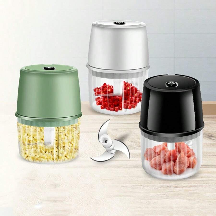 Garlic Puree Blender, Electric Garlic Mixer, Garlic Mince, Garlic