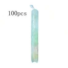 50/100入組家製冰棒冰袋，透明碎冰包裝袋，冰淇淋保鮮袋，家用DIY冰棒袋，製冰袋 - 無色 - 查看 10