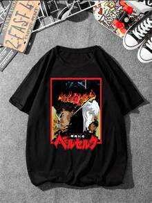 Men T-Shirts - 黑色 - 查看 2