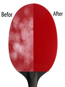 Table Tennis Racket Sticky Cleaner - White - View 3